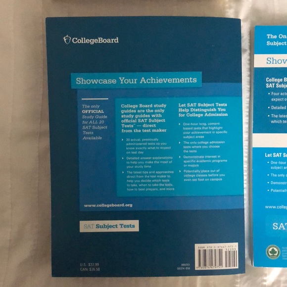 New Unused SAT and SAT Subject Test Study Guides - Picture 8 of 10
